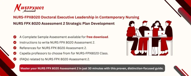 NURS FPX 8020 Assessment 2 Strategic Plan Development